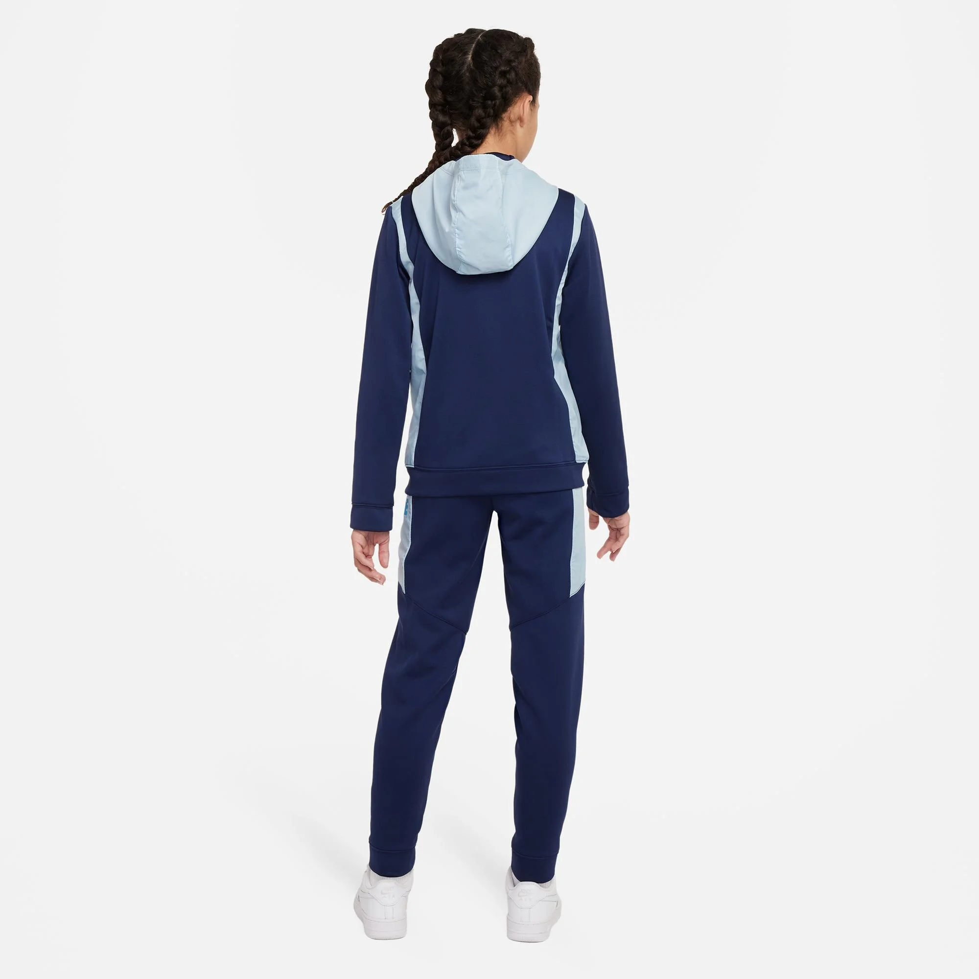 Nike New Sportswear Woven Ovly Tuta Da Allenamento Ragazze - Blu Scuro, Turchese 6 Nike New Sportswear Woven Ovly Tuta Da Allenamento Ragazze - Blu Scuro, Turchese - immagine 6