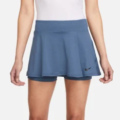 Nike Dri-Fit Court Flouncy Gonna Donna - Blu 16 Nike Dri-Fit Court Flouncy Gonna Donna - Blu -Negozio di articoli sportivi da tennis 57033000 13