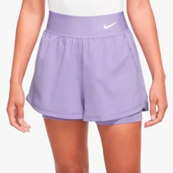 Nike Dri-Fit Advantage Court Pantaloncini Donna - Lilla -Negozio di articoli sportivi da tennis 57036000 13