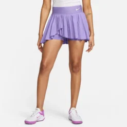 Nike Dri-Fit Advantage Court Pleated Gonna Donna - Lilla 24 Nike Dri-Fit Advantage Court Pleated Gonna Donna - Lilla -Negozio di articoli sportivi da tennis 57038000 16