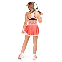 Nike Dri-Fit Court Slam RG Canottiera Donna - Rosa, Corallo -Negozio di articoli sportivi da tennis 57045000 0 5