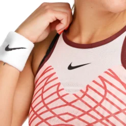 Nike Dri-Fit Court Slam RG Canottiera Donna - Rosa, Corallo -Negozio di articoli sportivi da tennis 57045000 0 6