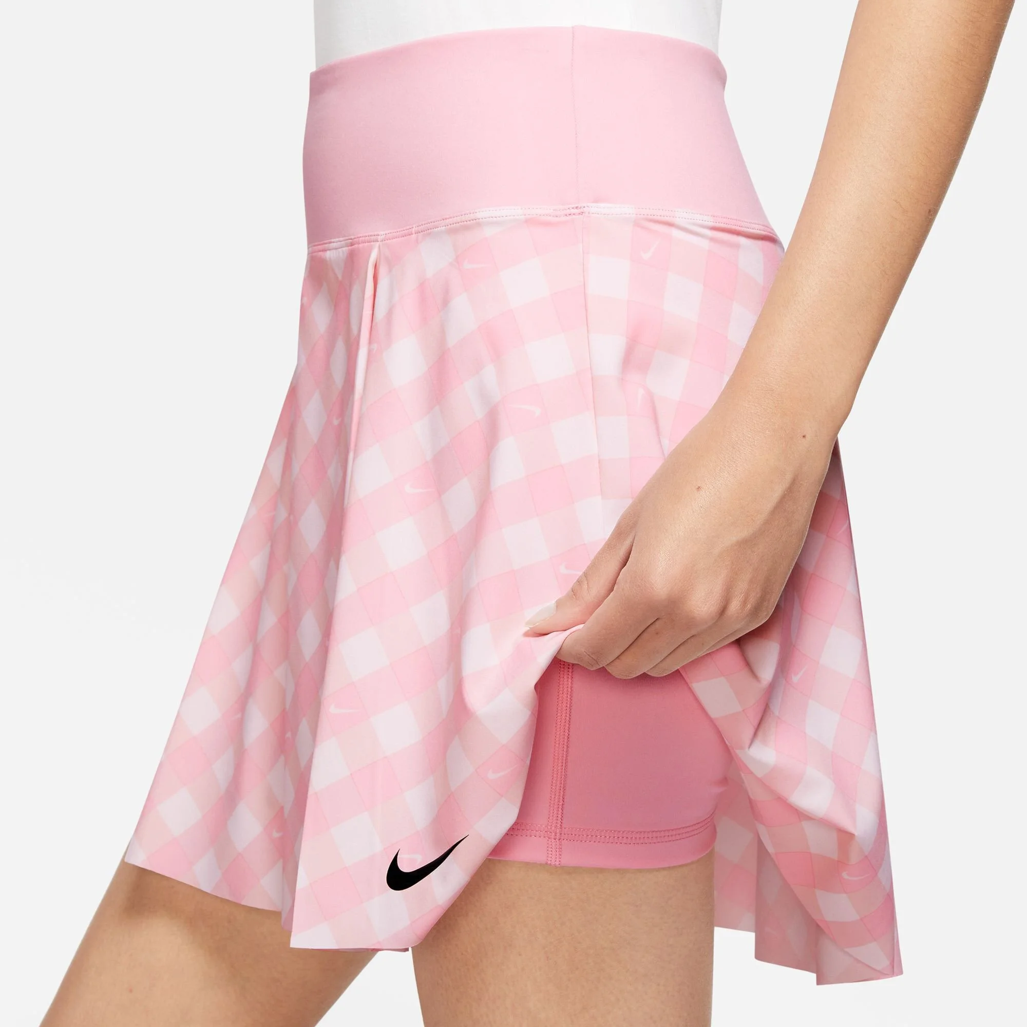Nike Dri-Fit Club Regular Print Gonna Donna - Rosa, Bianco 5 Nike Dri-Fit Club Regular Print Gonna Donna - Rosa, Bianco - immagine 5