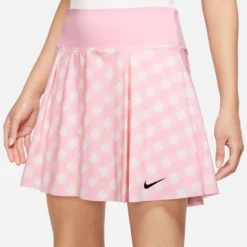 Nike Dri-Fit Club Regular Print Gonna Donna - Rosa, Bianco 14 Nike Dri-Fit Club Regular Print Gonna Donna - Rosa, Bianco -Negozio di articoli sportivi da tennis 57051000 15