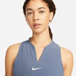 Nike Dri-Fit Advantage Abito Donna - Grigio-blu -Negozio di articoli sportivi da tennis 57052000 16