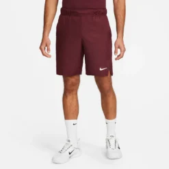 Nike Dri-Fit Court 9in Pantaloncini Uomini - Rosso Scuro -Negozio di articoli sportivi da tennis 57112000 16
