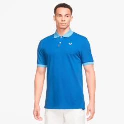 Nike Dri-Fit RAFA Slim Polo Uomini - Blu -Negozio di articoli sportivi da tennis 57131000 13