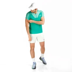 Nike Dri-Fit Advantage Court Slim UL RG Polo Uomini - Verde, Mint -Negozio di articoli sportivi da tennis 57141000 0 3
