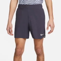 Nike Dri-Fit Court Slam RG Pantaloncini Uomini - Grigio, Lilla -Negozio di articoli sportivi da tennis 57146000 13