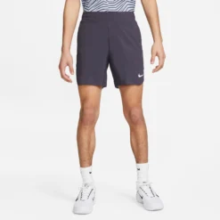 Nike Dri-Fit Court Slam RG Pantaloncini Uomini - Grigio, Lilla -Negozio di articoli sportivi da tennis 57146000 16